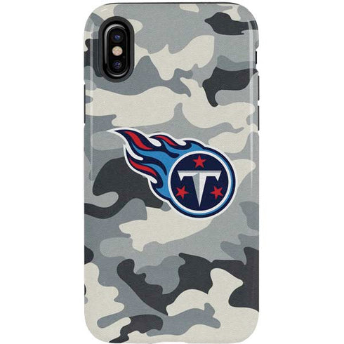 NFL Tennessee Titans Camo iPhone XS Pro Case