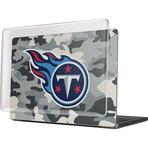 NFL Tennessee Titans Camo MacBook Pro 14in (2021-24) Case plus Skin