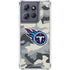 NFL Tennessee Titans Camo Moto G 5G (2025) Clear Case