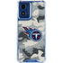 NFL Tennessee Titans Camo Moto G 5G (2024) Clear Case