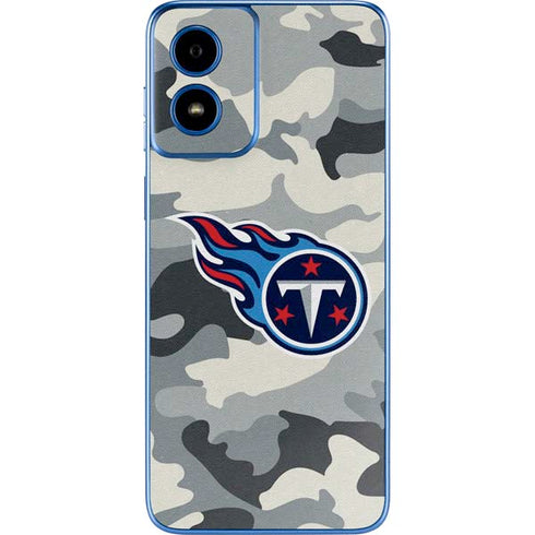 NFL Tennessee Titans Camo Moto G Play 4G (2024) Skin