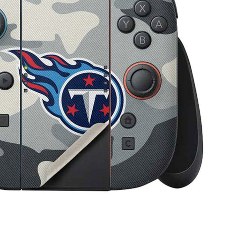 NFL Tennessee Titans Camo Nintendo Switch 2 (2025) Joy-Con Controller Skin