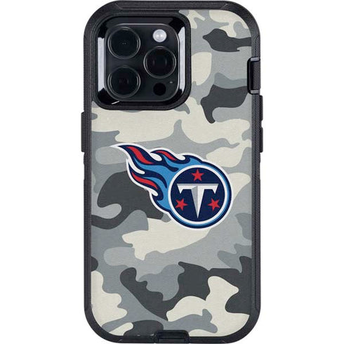NFL Tennessee Titans Camo Otterbox Defender iPhone Skin