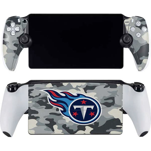 NFL Tennessee Titans Camo PlayStation Portal Remote Player Skin