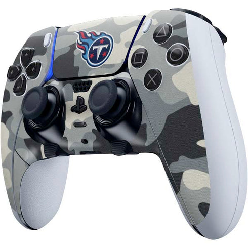 NFL Tennessee Titans Camo PS5 DualSense Edge Pro Controller Skin