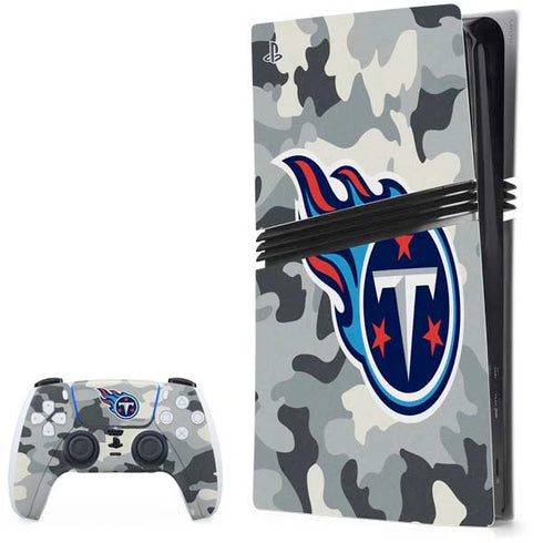 NFL Tennessee Titans Camo PlayStation PS5 Skins