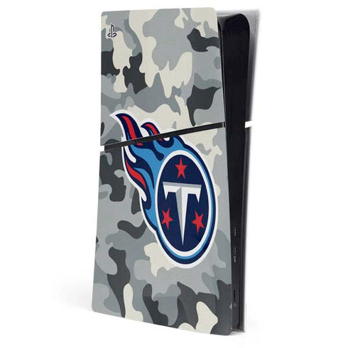 NFL Tennessee Titans Camo PS5 Slim Digital Edition Console Skin