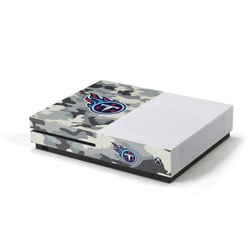 NFL Tennessee Titans Camo Xbox One S Console Skin