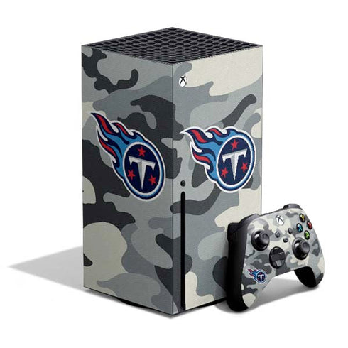 NFL Tennessee Titans Camo Xbox Series X Skins