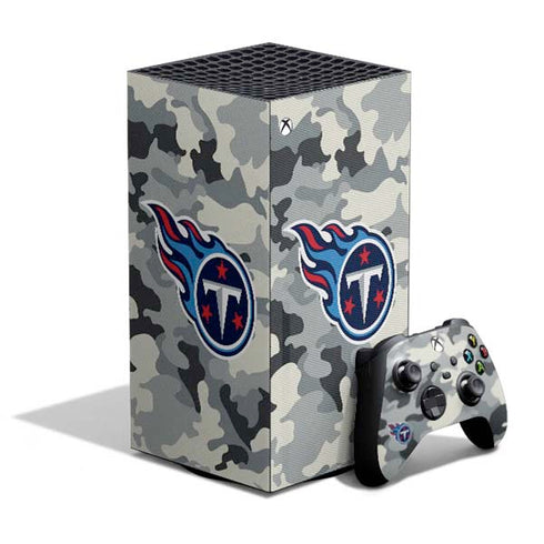 NFL Tennessee Titans Camo XBox Series X Digital Edition Bundle Skin