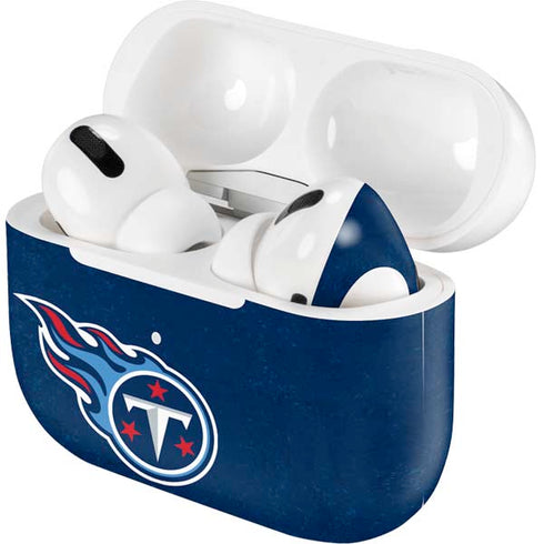 NFL Tennessee Titans Distressed Apple AirPods Pro Skin
