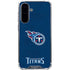 NFL Tennessee Titans Distressed Galaxy A36 5G Clear Case