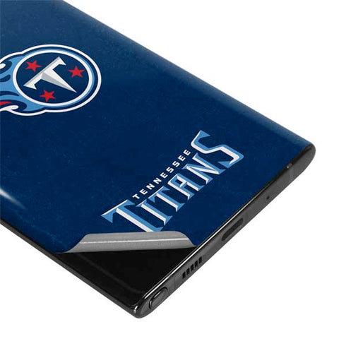 NFL Tennessee Titans Distressed Galaxy Note 10 Plus Skin