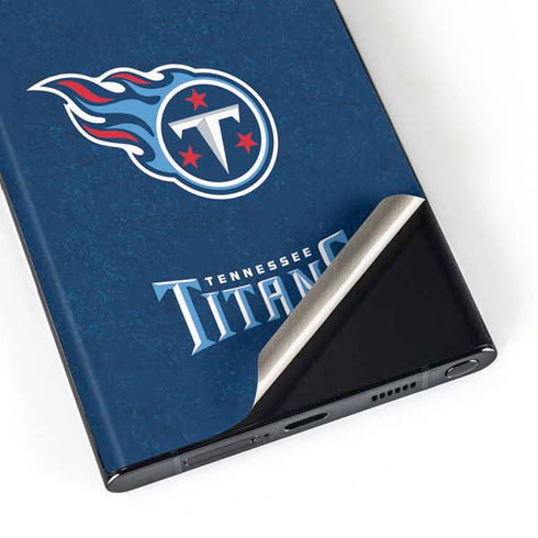 NFL Tennessee Titans Distressed Galaxy Skins