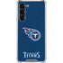 NFL Tennessee Titans Distressed Galaxy S24 FE Clear Case