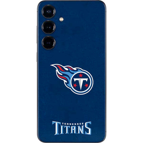 NFL Tennessee Titans Distressed Galaxy S25 Plus Skin