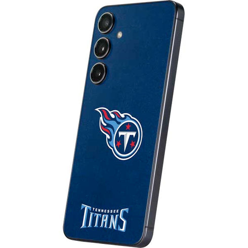 NFL Tennessee Titans Distressed Galaxy S25 Plus Skin