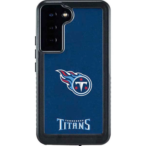 NFL Tennessee Titans Distressed Galaxy S24 Plus Waterproof Case