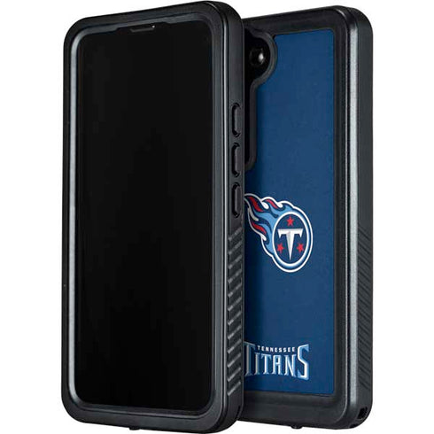 NFL Tennessee Titans Distressed Galaxy S24 Waterproof Case