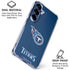 NFL Tennessee Titans Distressed Galaxy S25 Clear Case