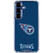 NFL Tennessee Titans Distressed Galaxy S25 Plus Clear Case