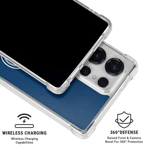 NFL Tennessee Titans Distressed Galaxy S25 Ultra Clear Case