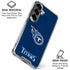 NFL Tennessee Titans Distressed Galaxy S26 Plus Clear Case