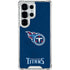 NFL Tennessee Titans Distressed Galaxy S26 Ultra Clear Case
