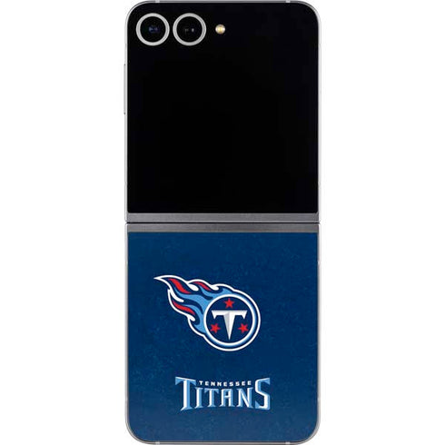 NFL Tennessee Titans Distressed Galaxy Z Flip6 Skin