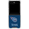 NFL Tennessee Titans Distressed Galaxy Z Flip6 Clear Case