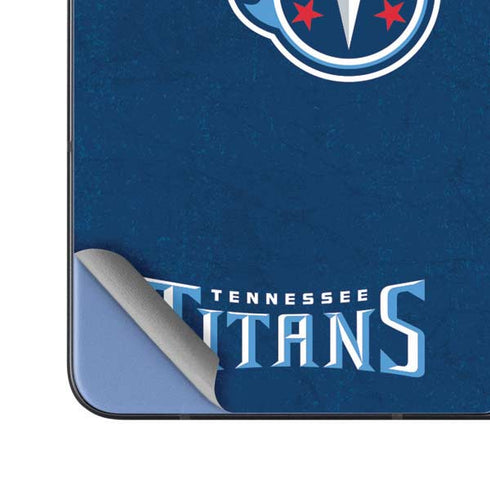 NFL Tennessee Titans Distressed Galaxy Z Fold5 5G Skin