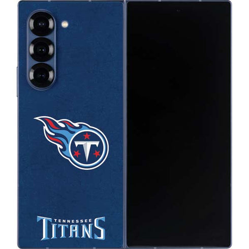 NFL Tennessee Titans Distressed Galaxy Z Fold6 Skin