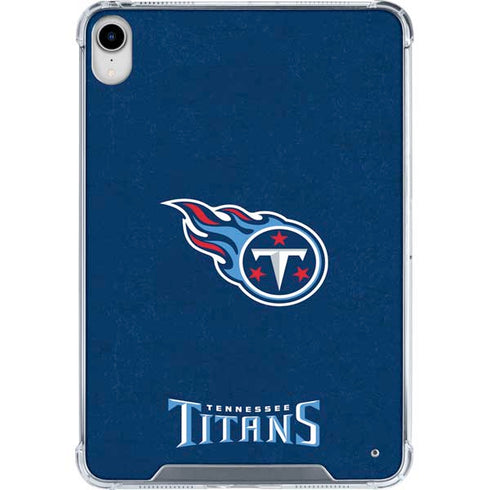 NFL Tennessee Titans Distressed iPad 11th Gen (2025) Clear Case