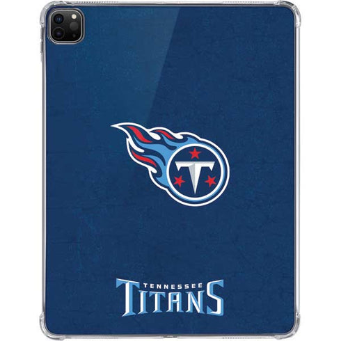 NFL Tennessee Titans Distressed iPad Pro 11in (2024) Clear Case