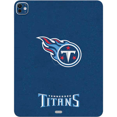 NFL Tennessee Titans Distressed iPad Pro 13in M4 (2024) Skin