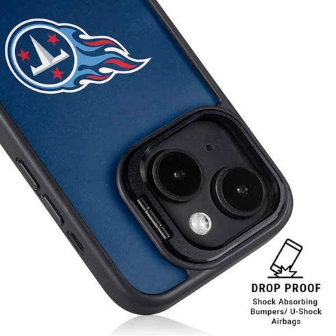 NFL Tennessee Titans Distressed iPhone 13 Kickstand Case