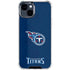 NFL Tennessee Titans Distressed iPhone 15 Clear Case