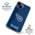 NFL Tennessee Titans Distressed iPhone 15 Clear Case