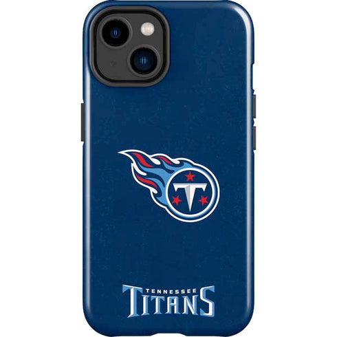 NFL Tennessee Titans Distressed iPhone 15 Impact Case