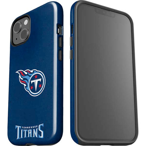 NFL Tennessee Titans Distressed iPhone 15 Impact Case