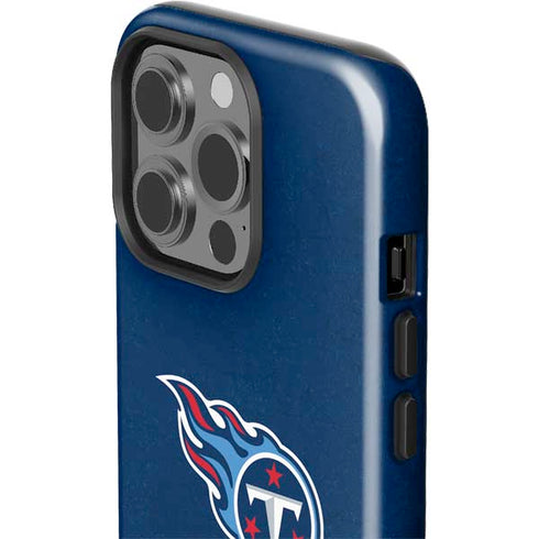 NFL Tennessee Titans Distressed iPhone 15 Pro Impact Case