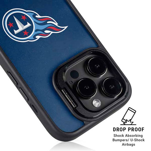 NFL Tennessee Titans Distressed iPhone 15 Pro Kickstand Case