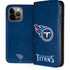 NFL Tennessee Titans Distressed iPhone 15 Pro Max Folio Case