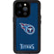 NFL Tennessee Titans Distressed iPhone 15 Pro Waterproof Case