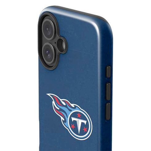 NFL Tennessee Titans Distressed iPhone 16 Impact Case