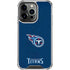 NFL Tennessee Titans Distressed iPhone 16 Pro Clear Case