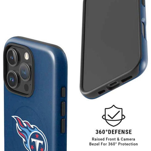 NFL Tennessee Titans Distressed iPhone 16 Pro Magsafe Impact Case
