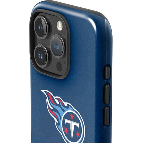 NFL Tennessee Titans Distressed iPhone 16 Pro Max Impact Case