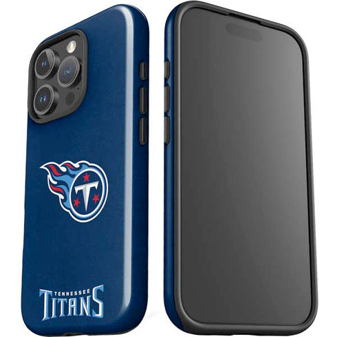 NFL Tennessee Titans Distressed iPhone 16 Pro Max Impact Case