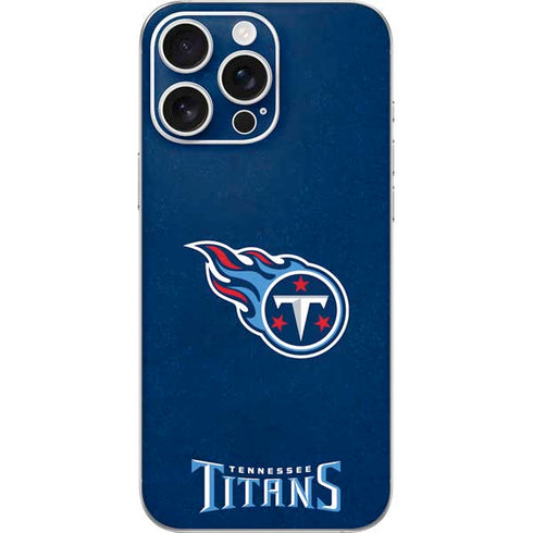 NFL Tennessee Titans Distressed iPhone 16 Pro Max Skin